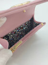 Season CC logo snap zipper card wallet caviar pink AP4093 - CHANEL - BALAAN 7