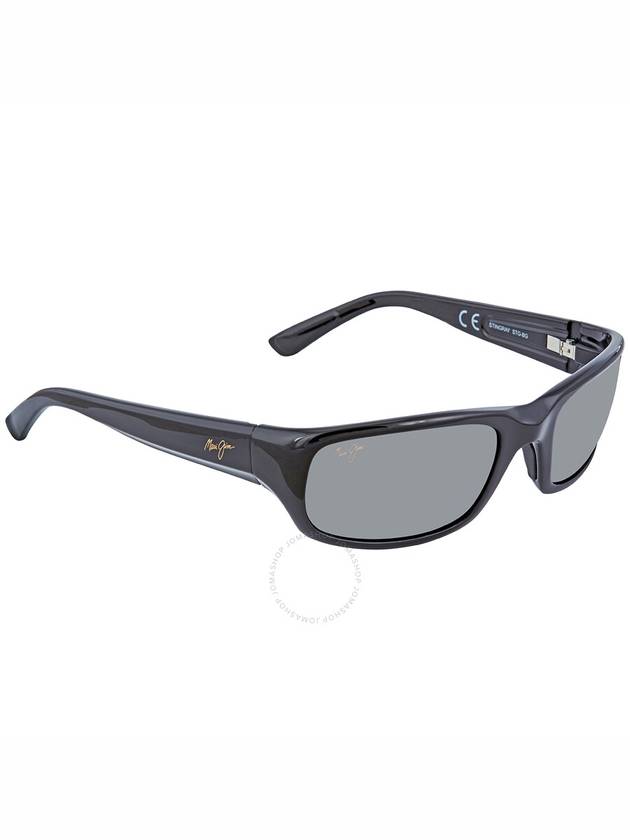 Maui Jim Stingray Polarized Grey/Mirror Wrap Men's Sunglasses 103-02 55 - MAUI JIM - BALAAN 2