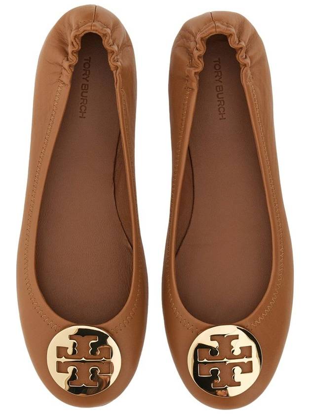 Minnie Travel Flat  Brown - TORY BURCH - BALAAN 7