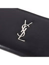 Monogram Steel Logo Zipper Long Wallet Black 529899 - SAINT LAURENT - BALAAN 5