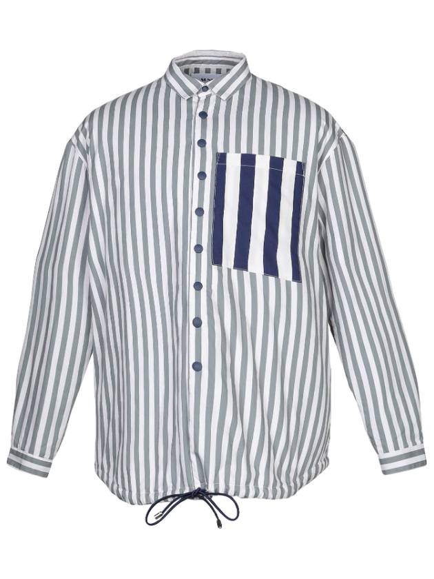 SUNNEL Contrast Back Chest Pocket Stripe Padded jacket - SUNNEI - BALAAN 2