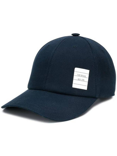 Classic Logo Patch Ball Cap Navy - THOM BROWNE - BALAAN 2