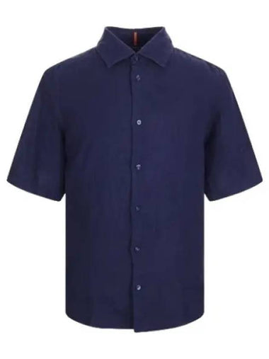 Boss Garment Dyed Regular Fit Short Sleeve Shirt - HUGO BOSS - BALAAN 1