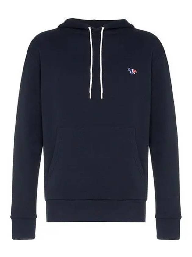 Hoodie tri color navy AU00307KM0001 NA 1060066 - MAISON KITSUNE - BALAAN 1