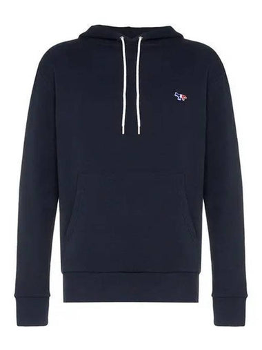 Hoodie tri color navy AU00307KM0001 NA 1060066 - MAISON KITSUNE - BALAAN 1