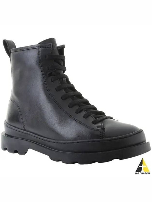 Brutus Medium Lace Woker Boots Black - CAMPER - BALAAN 2