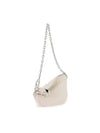 Knight Leather Small Shoulder Bag Cream - BURBERRY - BALAAN 4