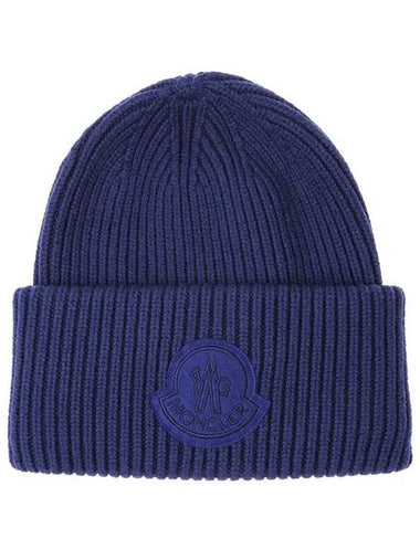 Genius Big Logo Beanie 9921000 969AZ 756 - MONCLER - BALAAN 1