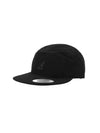 K5327 BLACK soft touch 5 panel ball cap - KANGOL - BALAAN 1