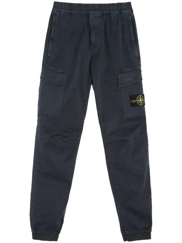 Old Dye Treatment Cargo Pants Navy - STONE ISLAND - BALAAN 3