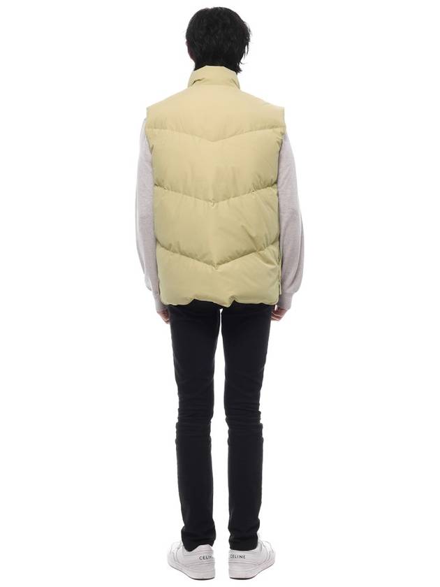 Bold Fox Head Quilted Gilet Vest Beige - MAISON KITSUNE - BALAAN 6