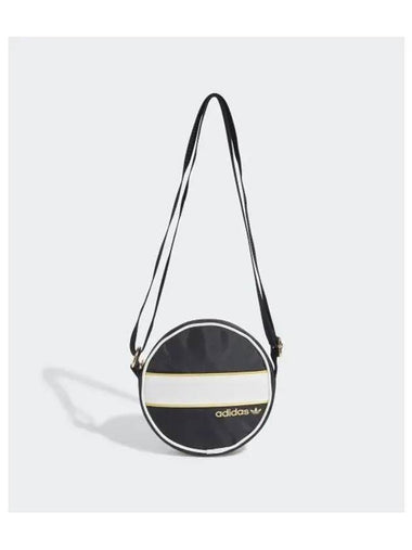 Adicolor Classic Round Cross Bag Black - ADIDAS - BALAAN 1