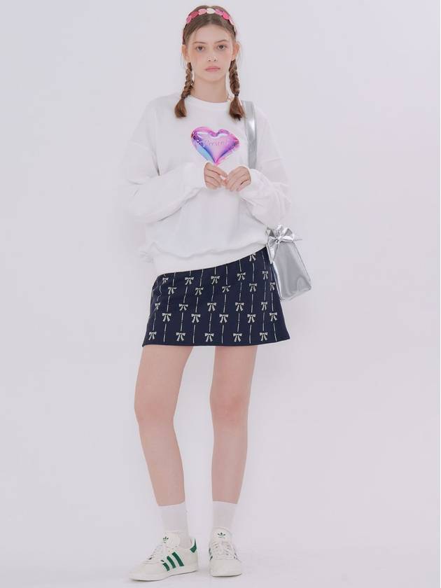 MET balloon sweatshirt mini skirt set - METAPHER - BALAAN 5