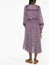 Greila Long Dress Purple - ISABEL MARANT - BALAAN 5