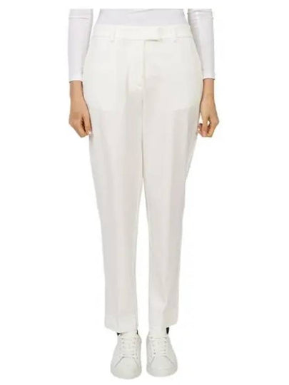 Women's Lux 4 Way Stretch Twill Straight Pants Snow - G/FORE - BALAAN 2