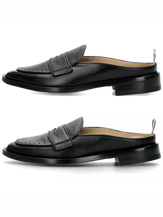 Pebble Grain Penny Men’s and Women’s Mule Loafers 2 Types MFL103A FFF154A - THOM BROWNE - BALAAN 1