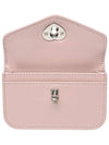 Heart Lock Compact Card Wallet Baby Pink - LE MASQUE - BALAAN 4