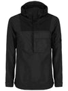 Lens Wappen Nylon Mix Over Anorak Black - CP COMPANY - BALAAN 3