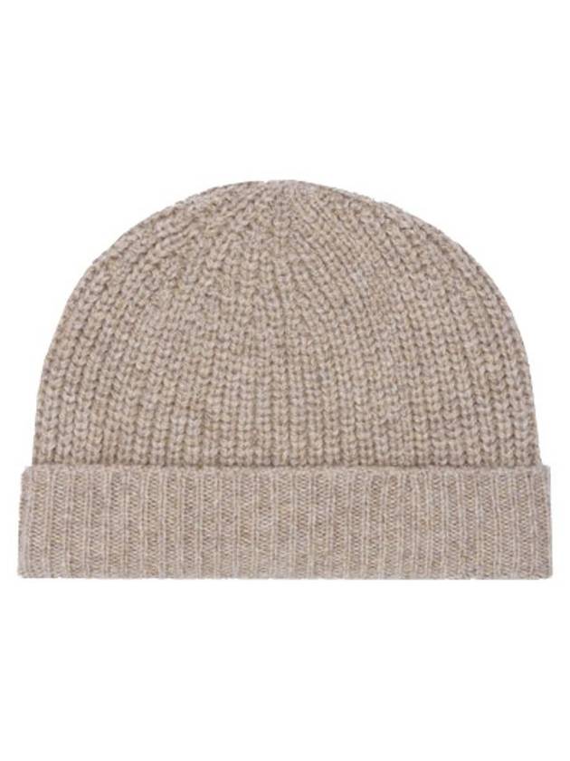 Triomphe Cashmere Seamless Beanie Sand - CELINE - BALAAN 4