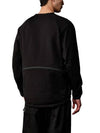 Metropolis Series Stretch Fleece Pocket Sweatshirt Black - CP COMPANY - BALAAN 4