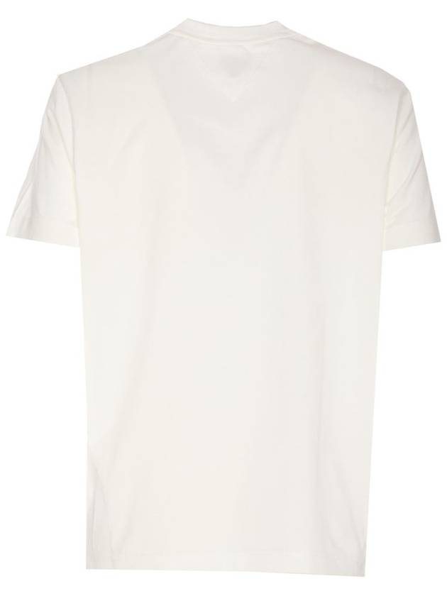 Cotton Short Sleeve T-Shirt White - BOTTEGA VENETA - BALAAN 3