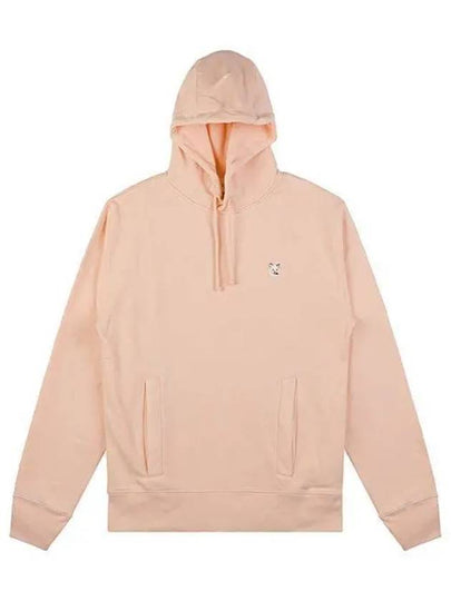 Tonal Fox Head Patch Hoodie Peach - MAISON KITSUNE - BALAAN 2