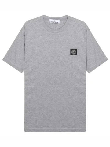 Logo patch t shirt short sleeve - STONE ISLAND - BALAAN 1