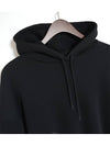 XS Black Hat Logo Overfit Hoodie b130142 - BALENCIAGA - BALAAN 2