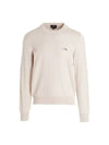 Embroidered Logo Sweatshirt Beige - A.P.C. - BALAAN 2