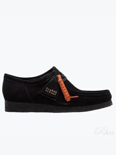 Wallaby Suede Loafers Black - CLARKS - BALAAN 2