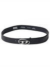 1DR Logo Buckle Belt Black - DIESEL - BALAAN 2