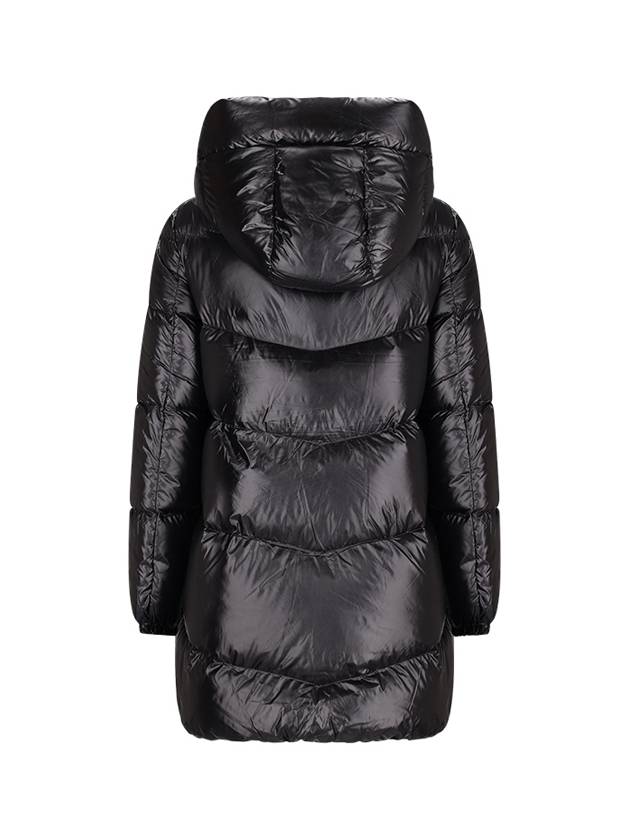 SHINY QUILTED DOWN JACKET WITH HOOD - ADD - BALAAN 2