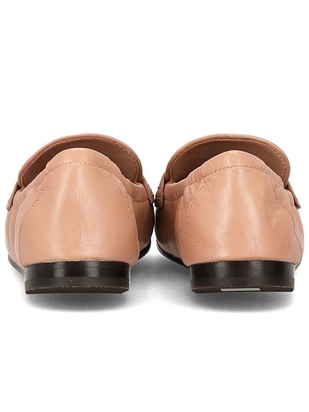 Ballet Double T Napa Leather Loafers Like Beige - TORY BURCH - BALAAN.