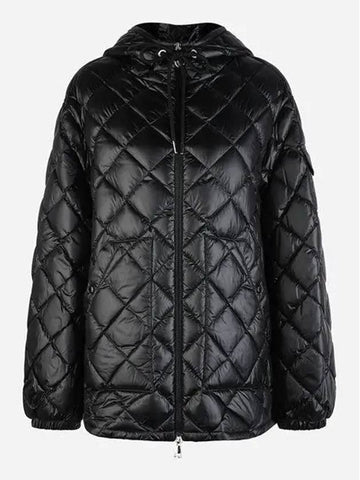 2F00011 595ZZ 999 Camaccia Women s Quilted Padded Jacket Black 1063971 - MONCLER - BALAAN 1