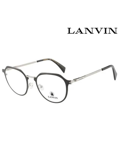 Glasses Frame LNV2113 001 Round Metal Women s - LANVIN - BALAAN 2