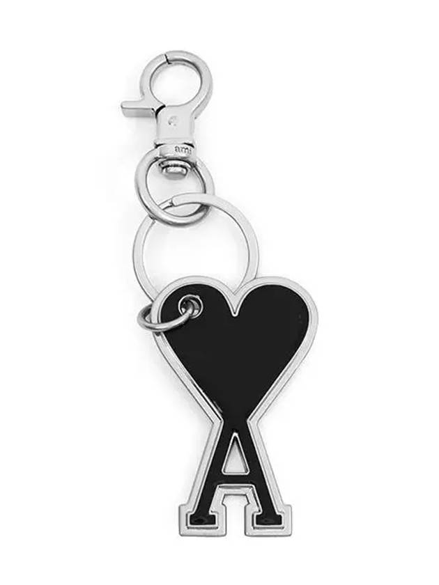 Heart Logo Keyholder Black - AMI - BALAAN 3