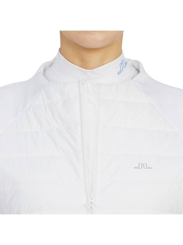 Women's Nellie Corda Padded Vest White - J.LINDEBERG - BALAAN 9