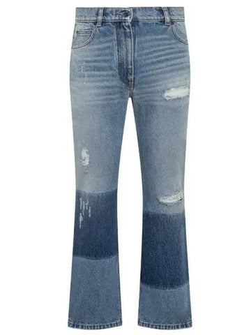 Star Intarsia Jean Blue - MONCLER - BALAAN 1