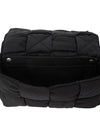 Cassette Padding Intrecciato Belt Bag Black - BOTTEGA VENETA - BALAAN 7