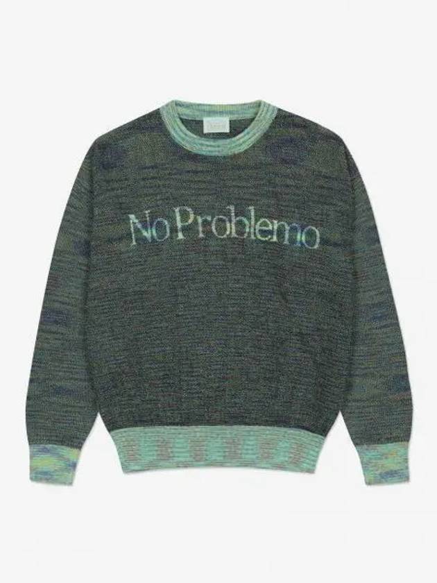 Reverse Problem Dyed Knit Green STAR20019GRN - ARIES - BALAAN 1