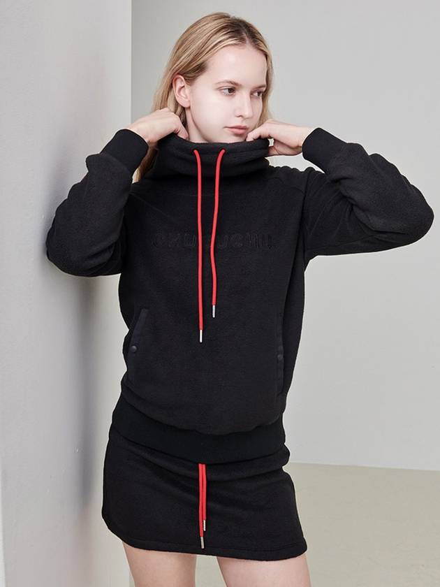 C23WTS014W Winter Wide Neck Fleece Sweatshirt - CHUCUCHU - BALAAN 3