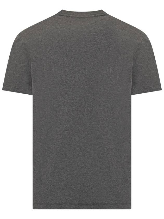 Short Sleeve T-Shirt 10139441A09893 1E210 GRAY - VERSACE - BALAAN 3