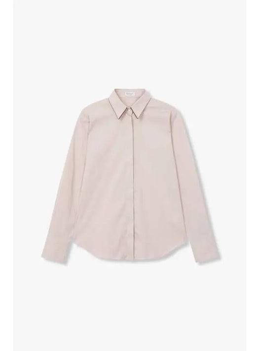 Women s Stretch Long Sleeve Shirt Light Pink - BRUNELLO CUCINELLI - BALAAN 1