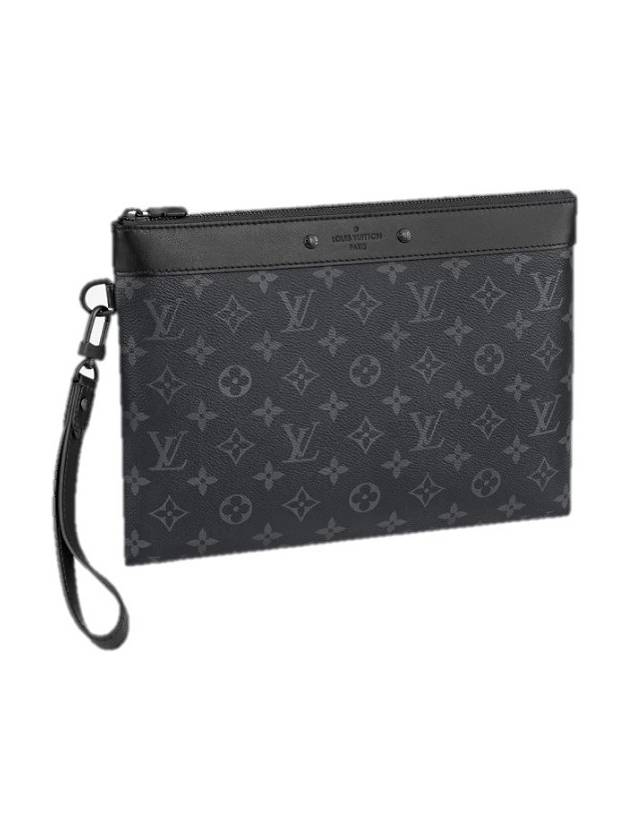 Monogram Eclipse Pochette Pouch Bag Black - LOUIS VUITTON - BALAAN 2