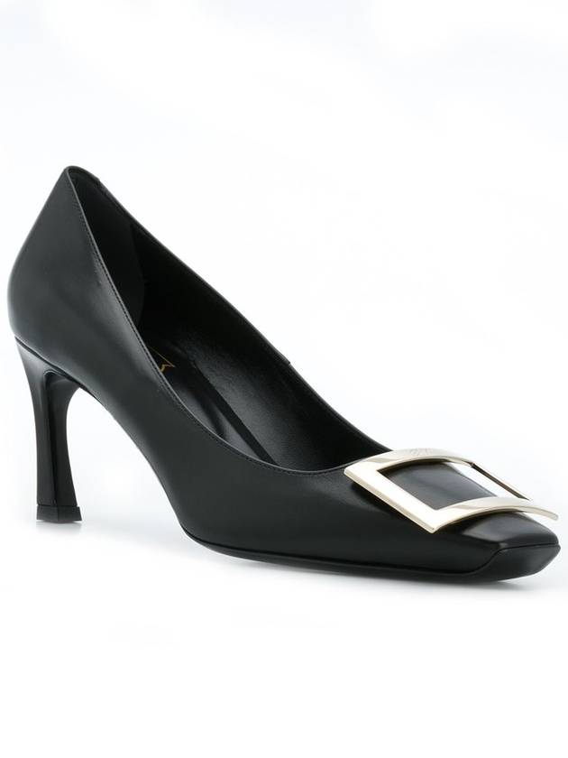 Trompette Metal Buckle Pumps Black - ROGER VIVIER - BALAAN 3