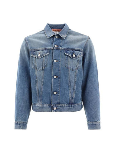 1998 Watermark Classic Denim Jacket Mid Blue - ACNE STUDIOS - BALAAN 1