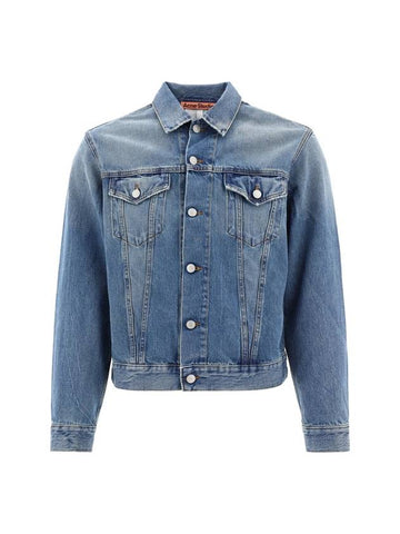 1998 Watermark Classic Denim Jacket Mid Blue - ACNE STUDIOS - BALAAN 1