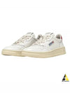 Medalist Red Tab Low Top Sneakers White - AUTRY - BALAAN 2