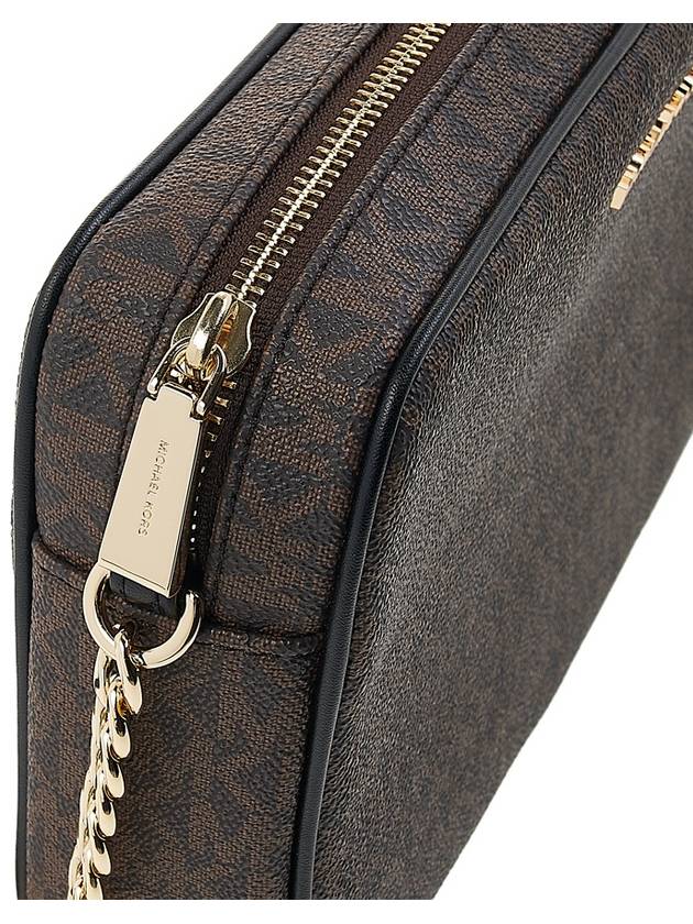 Jet Set Chain Cross Bag Dark Brown - MICHAEL KORS - BALAAN 9