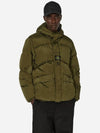 Logo Patch Reversible Padding Olive - STONE ISLAND - BALAAN 2